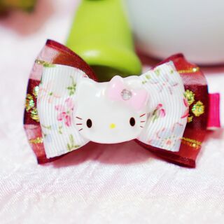 < ✿ Melody俏媽咪手作 >卡通髮夾 Hello Kitty 兒童髮飾