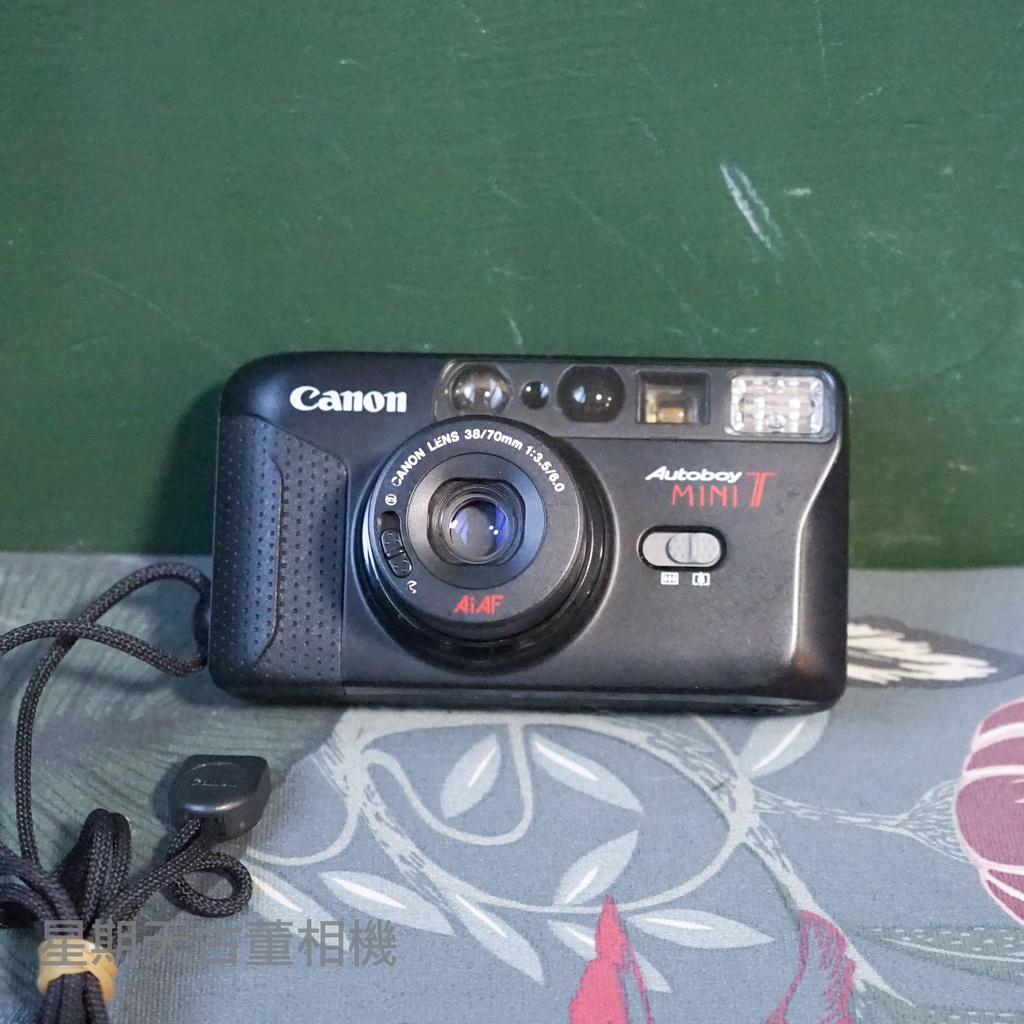 【星期天古董相機】Canon Autoboy MINI T 底片傻瓜相機