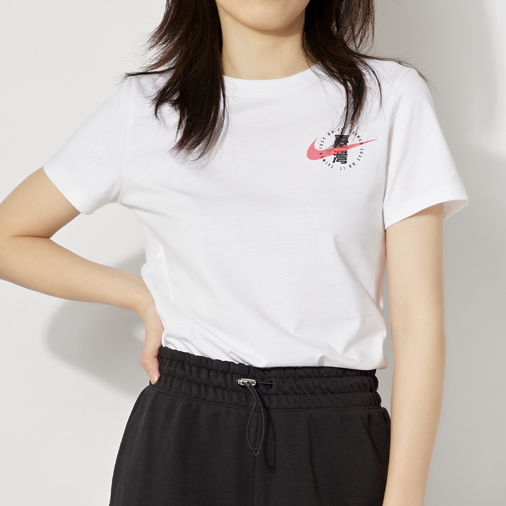 Nike AS W NSW TW HBR TEE 女 白 台灣 限定 休閒 短袖 CZ5863-100