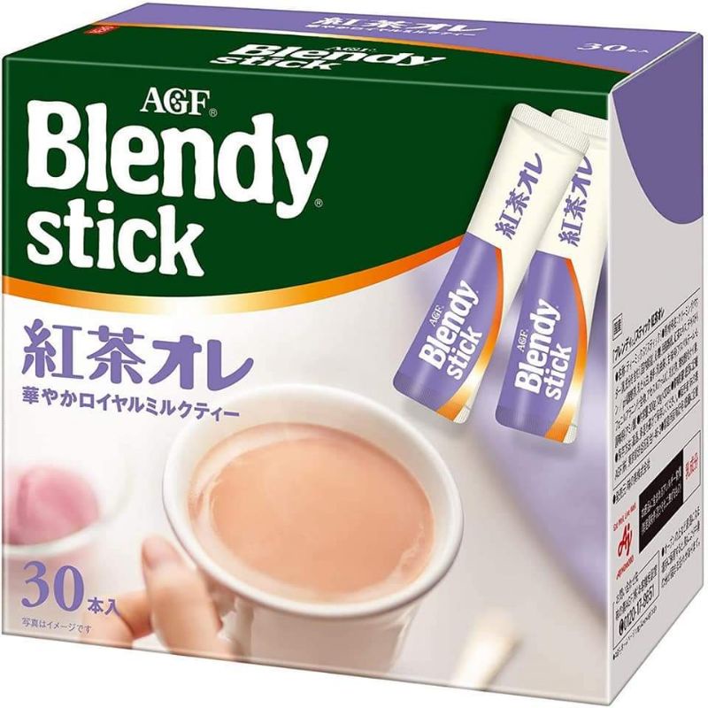 【現貨】日本AGF紅茶拿鐵 Blendy Stick (隨手包) 盒/30本入  AGF奶茶 紅茶歐蕾 日本奶茶