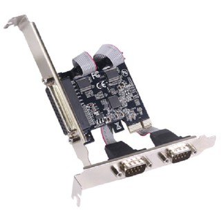 伽利略 PCI-E 2 埠 RS232 + 1 埠 Print 擴充卡 PETRP02A
