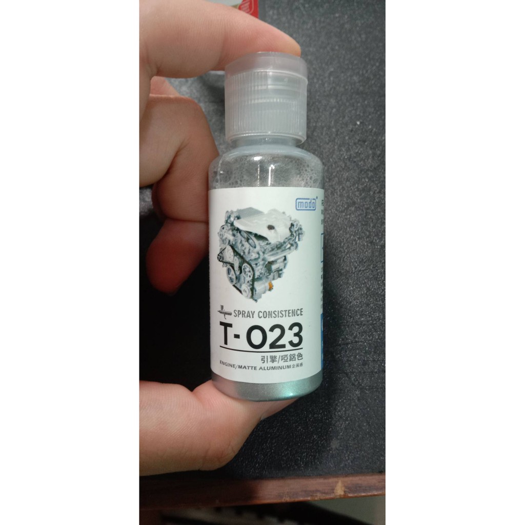 modo模型漆金屬實感系列T-23 引擎/啞鋁色 蝦皮購物