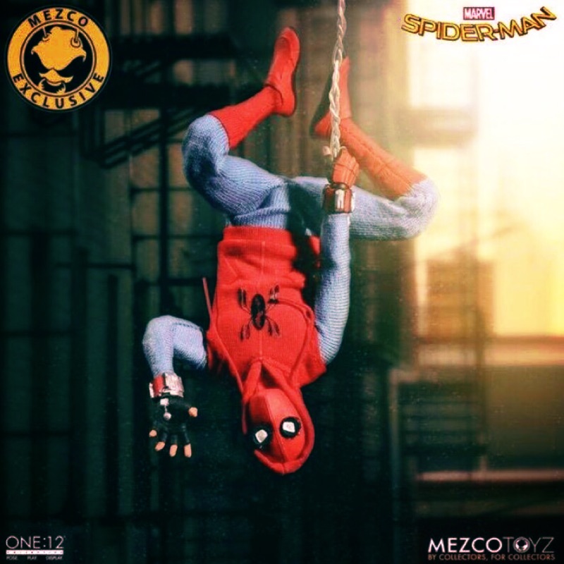 Mezco 蜘蛛人 自製戰衣 絕版