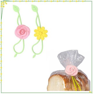 asdfkitty*日本LEC花型束口環/橡皮筋-可綁零食袋/塑膠袋/麵包袋-日本正版商品