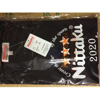 桌球孤鷹 正品Nittaku球衣 (黑色) 2020 材質好 新貨到!