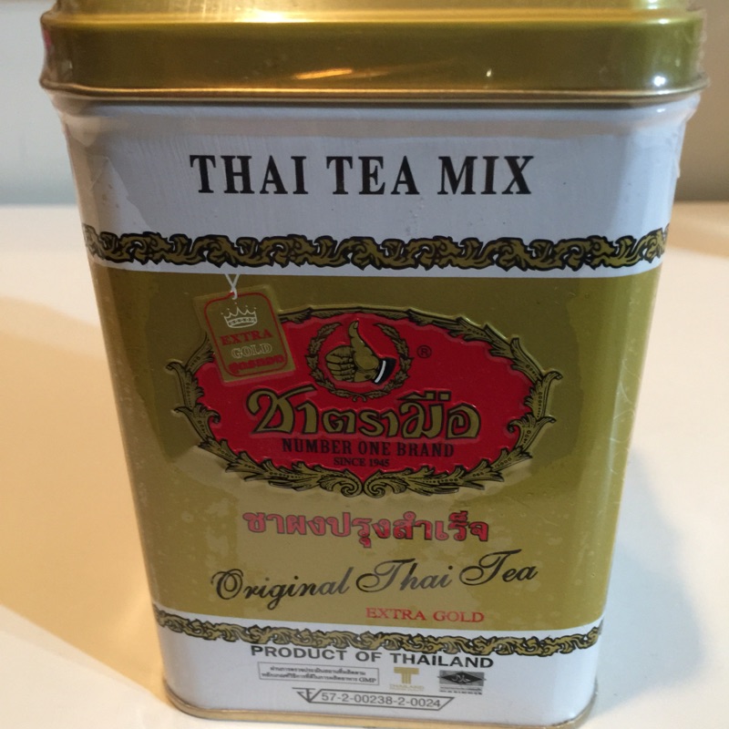 🎀泰式奶茶 手標金 鐵盒裝 泰國紅茶 茶包