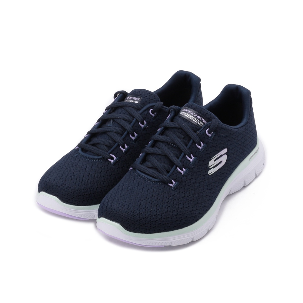 SKECHERS FLEX APPEAL 4.0 綁帶運動鞋 黑 149298NVAQ 女鞋