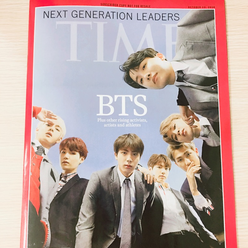 BTS TIME 時代雜誌 防彈封面