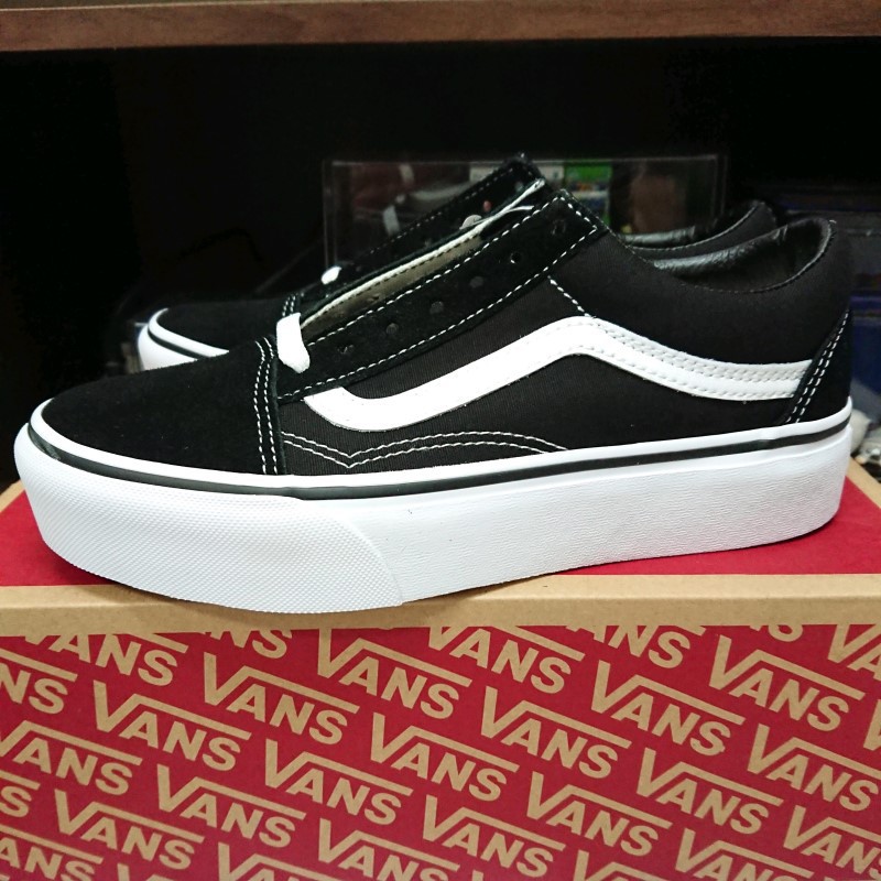 【小八】Vans Old Skool Platform W 黑白 厚底 VA3B3UY28