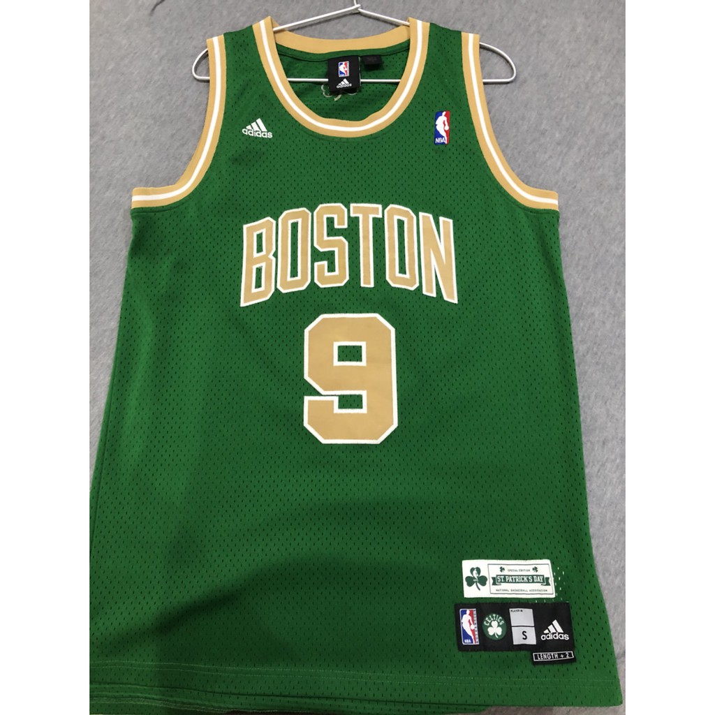 NBA Adidas 籃球 球衣 派翠克特別版（Boston Celtics 9號 Rando）二手