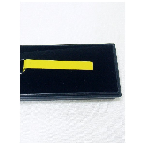 KenJi-TIE領帶．日系簡約素色短版領帶夾【滿500元加送一物】窄版領帶專用領夾/長度約4.3公分-08