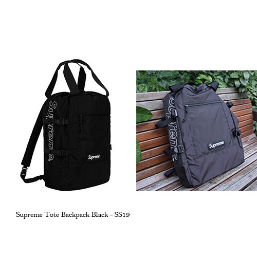 supreme ss19 tote backpack