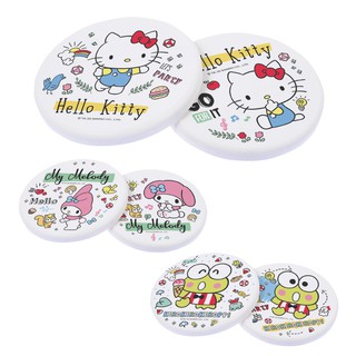 三麗鷗 Sanrio 硬式珪藻土杯墊 (2入組) HELLO KITTY 美樂蒂 大耳狗 大眼蛙 凱蒂貓【5ip8】