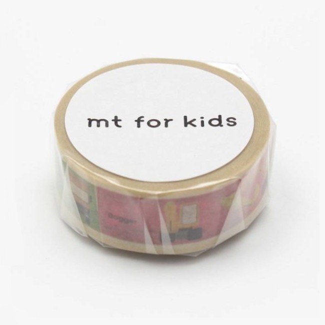 mt Masking Tape 和紙膠帶/ For Kids/ Vehicle eslite誠品