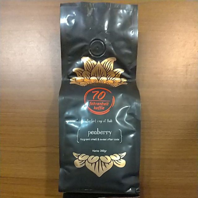 (現貨) 巴厘島 金麒麟 70度 公豆咖啡 Bali peaberry