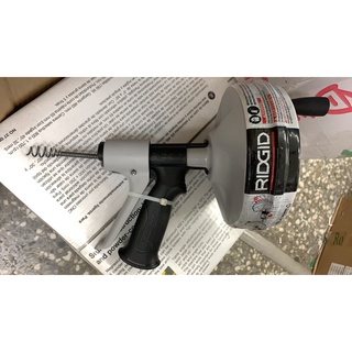 美國裡奇 RIDGID KWIK-SPIN 通送索排水通管器 快剋通管器 通水管機 廚房 水管堵塞