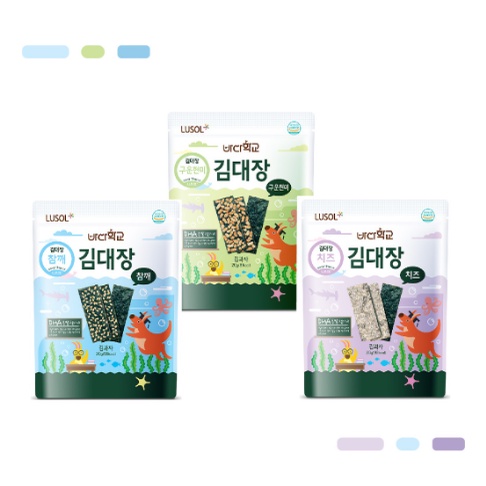 韓國 LUSOL 夾心海苔（芝麻、烤糙米、起司