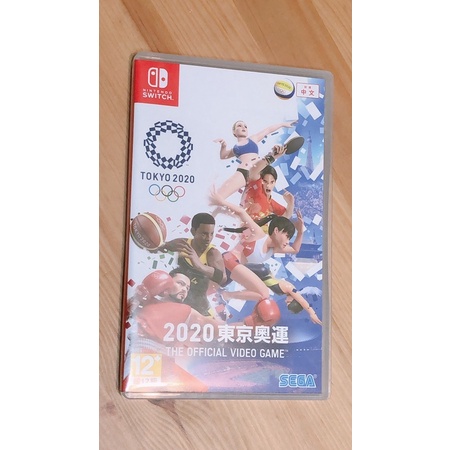 二手近全新-Switch 2020東京奧運遊戲片（繁體中文版）含外殼