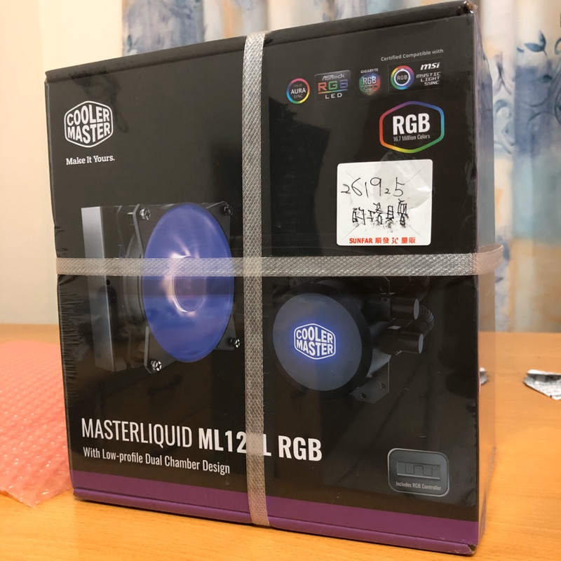 CoolerMaster ML120L RGB一體式水冷