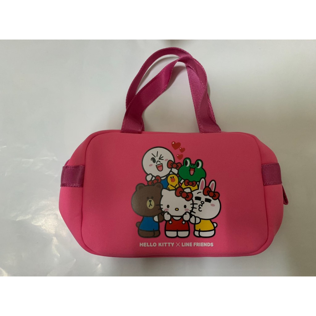 Hello Kitty X LINE Friends 保持冷靜袋、保冷袋、保溫袋、手提袋