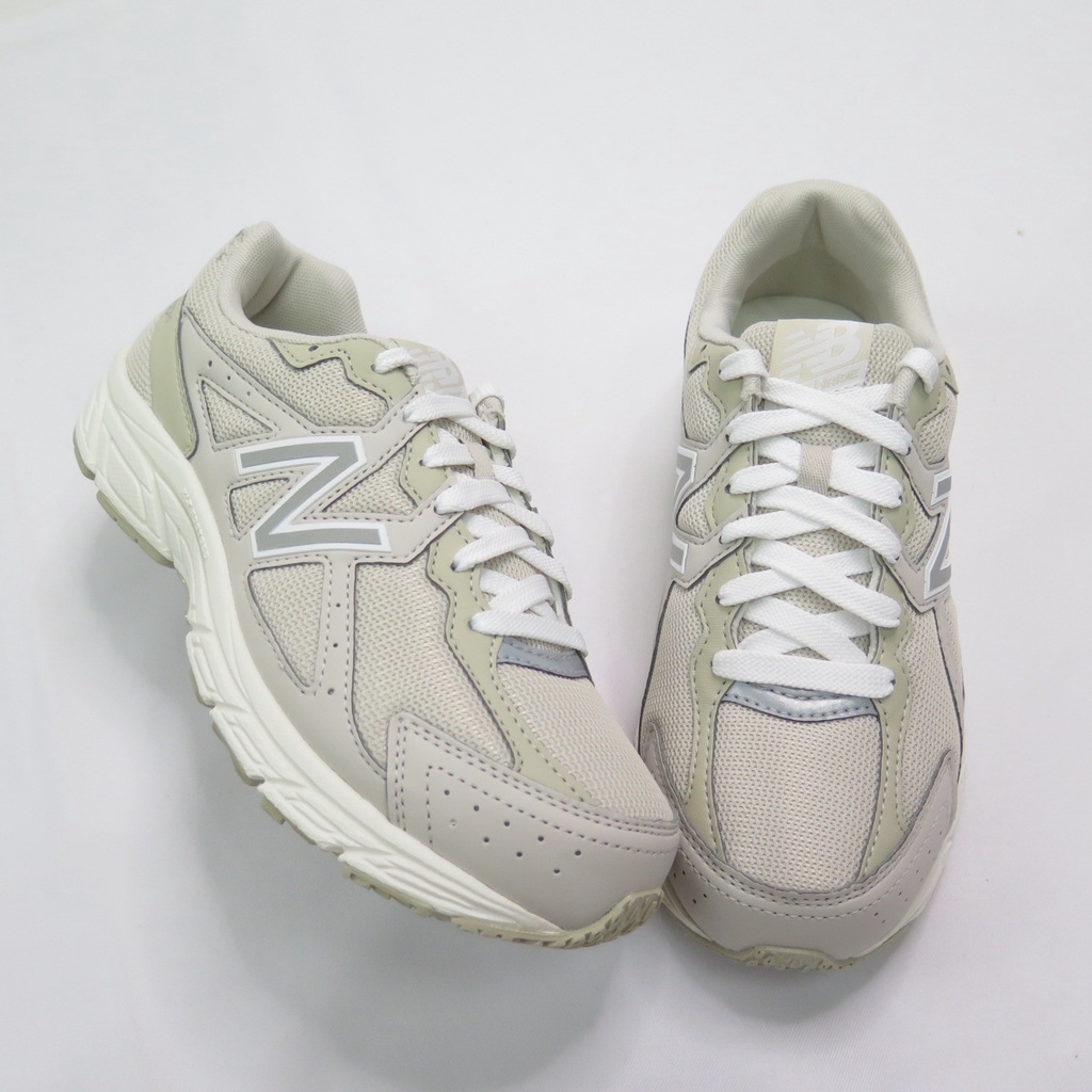 New Balance 480 女款 慢跑鞋 復古休閒鞋 4E楦 W480KO5 奶茶色【iSport商城】