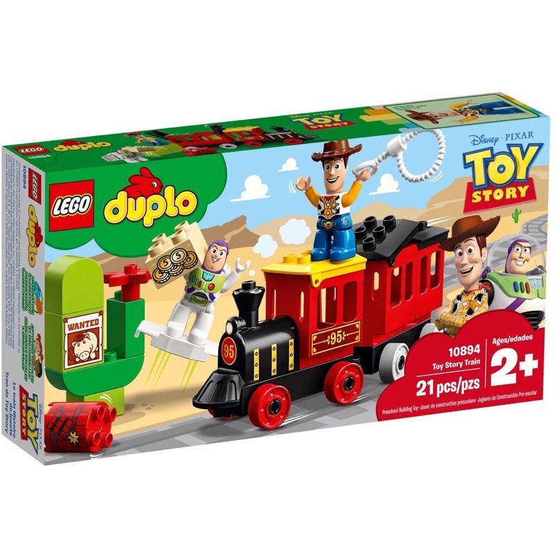 [ 玩樂磚家 ] LEGO 10894 經典玩具總動員火車 Duplo 得寶系列