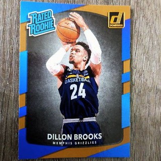 2017-18 Donruss 曼菲斯灰熊隊 Dillon Brooks RC 菜鳥球員卡