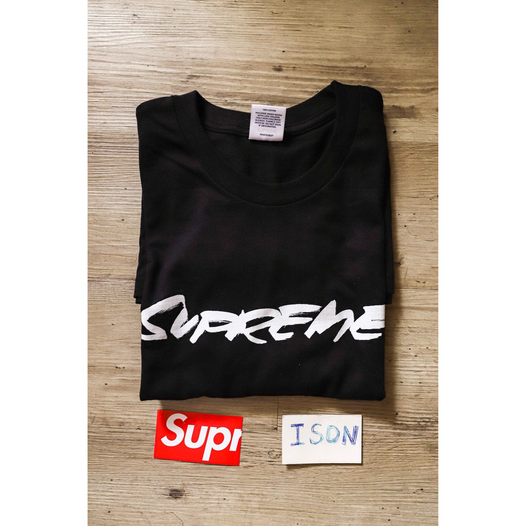 Supreme Futura Logo Tee 塗鴉 字體 短袖 黑 全新現貨 fw20