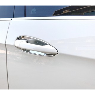 Benz E W212 E350 E400 E450 E500 E63 改裝 鍍鉻銀 車門防刮門碗內襯保護貼