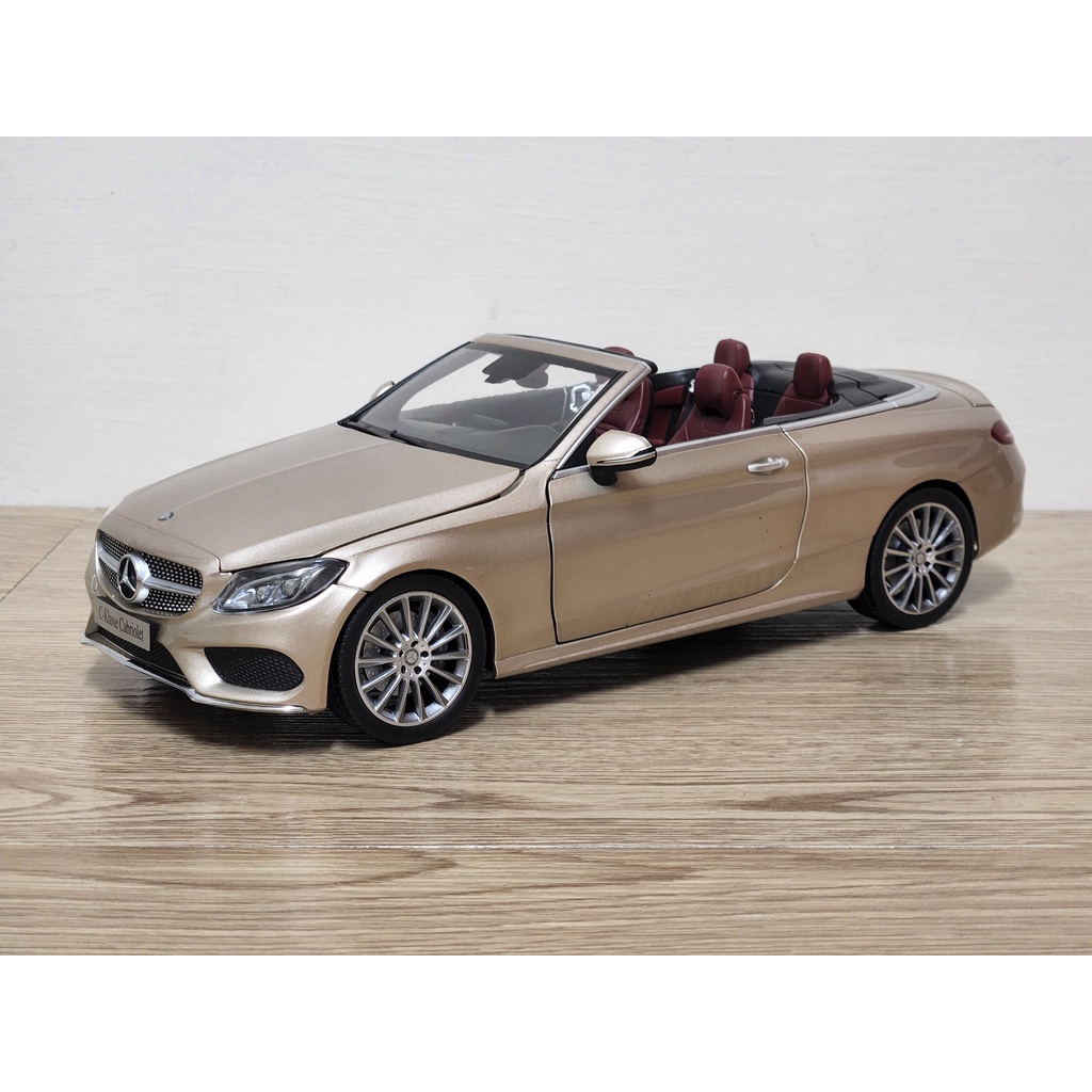 1:18 iScale Mercedes Benz W205 C-class Cabriolet 賓士C200 C300