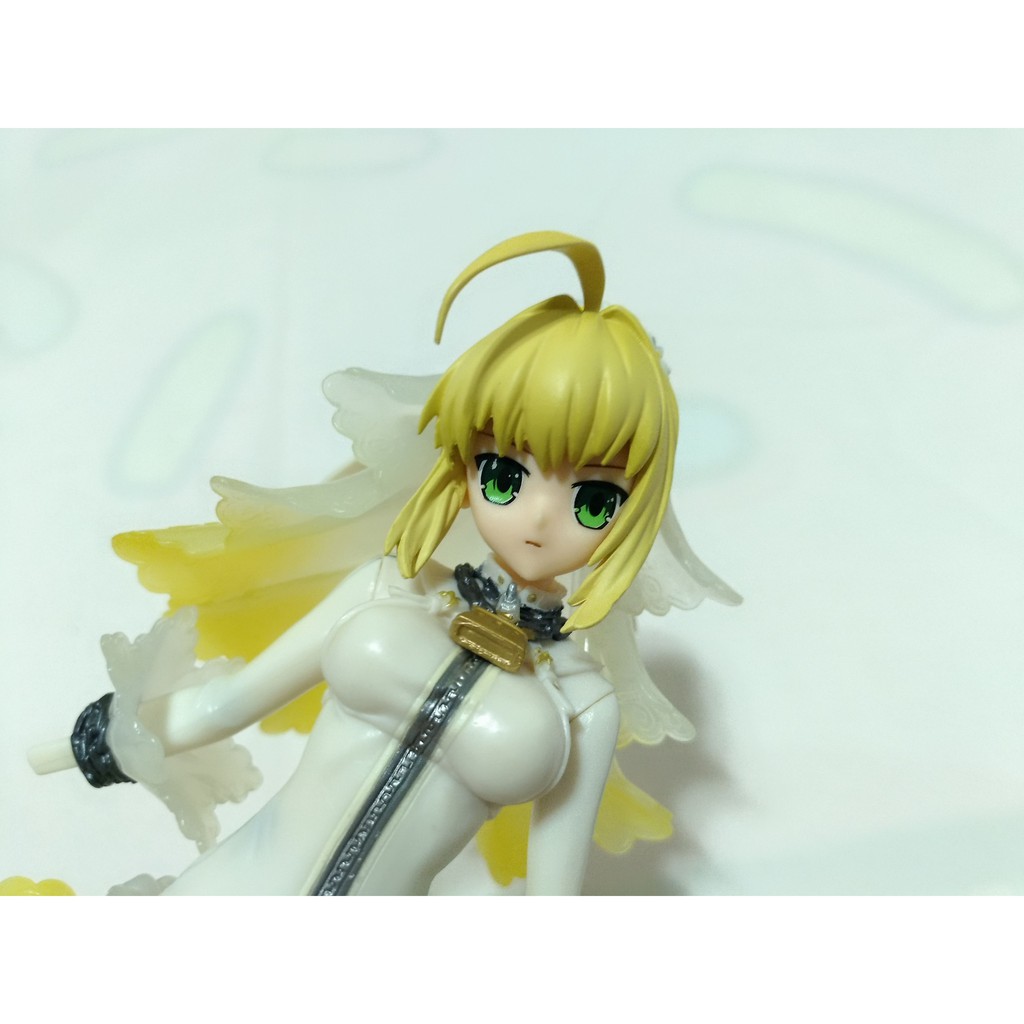 日版 正版 FATE CCC 嫁王 嫁saber 尼祿 克勞狄烏斯 花嫁 禮服 白賽巴 二手 現貨 公仔 無盒 實際拍攝