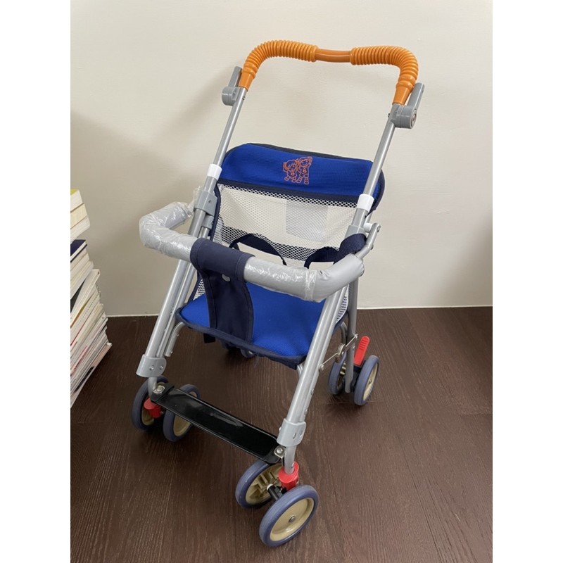 （二手）簡易輕便型推車-臺灣製 手推嬰幼兒車 機車兒童座椅 可推式機車椅 輕便型推車