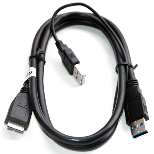 fujiei USB 3.0 Y Cable A公對 Mirco USB3.0 B公傳輸線 / Y CABLE連接線
