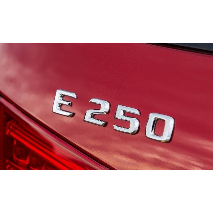 圓夢工廠 賓士 W212 S212 V212 2009~2016 E250 後車箱 鍍鉻銀 改裝字貼字標 同原廠款式
