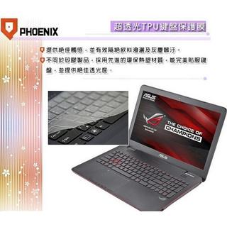 『PHOENIX』ASUS GL552 GL552VW 專用 鍵盤膜 超透光 非矽膠 鍵盤保護膜