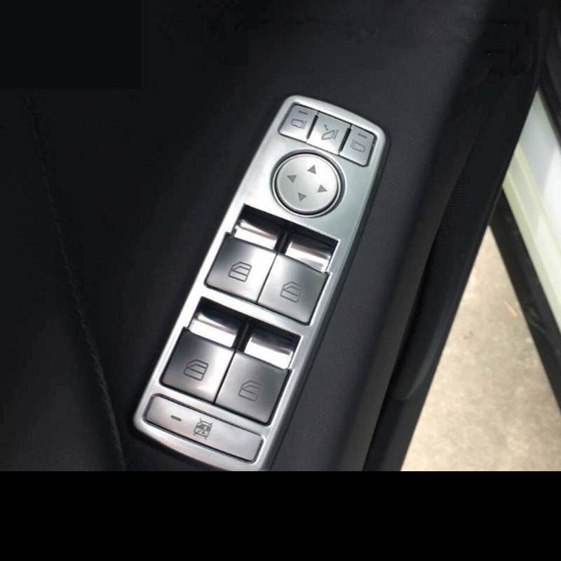 BENZ 賓士 W204 W176 W212 車窗按鍵外框 飾貼(CLA GLA GLK ML GL GLE)  升窗鍵