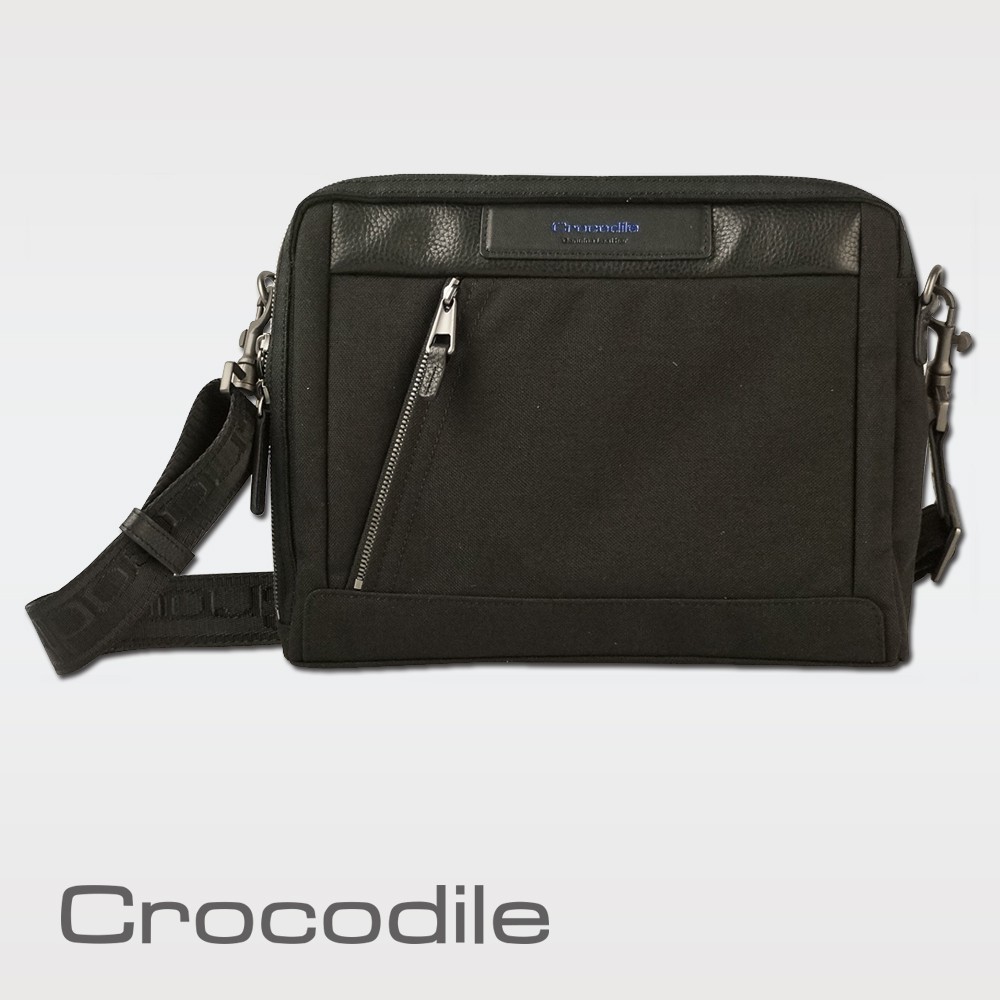 Crocodile 鱷魚皮件 男側背包 橫式斜背包 Snapper 2.0系列 0104-09001-01
