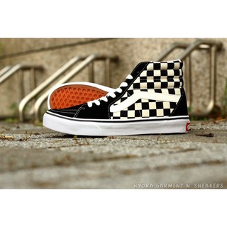 【HYDRA】VANS SK8-HI DX Checkerboard 高筒 滑板鞋 男女 棋盤 格紋 格子【V38CL】
