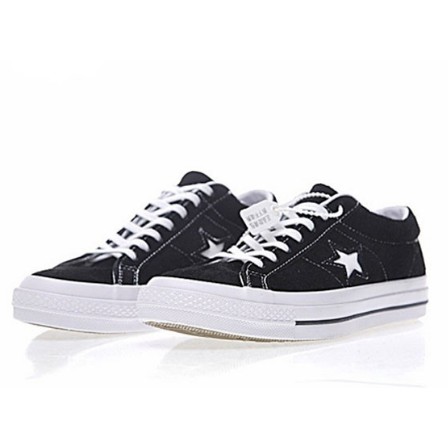 converse one star black and white