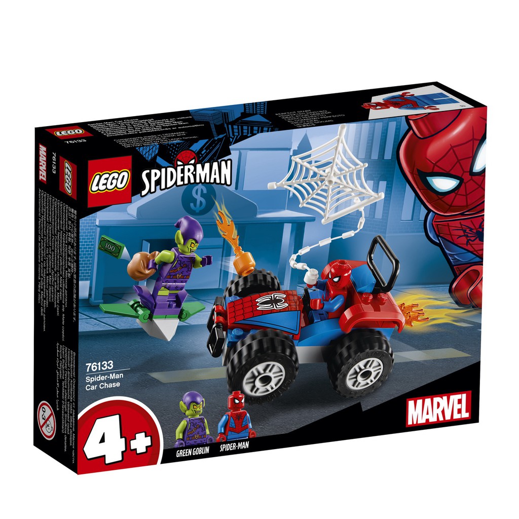 【台中翔智積木】LEGO 樂高 漫威系列 76133 Spider-Man Car Chase