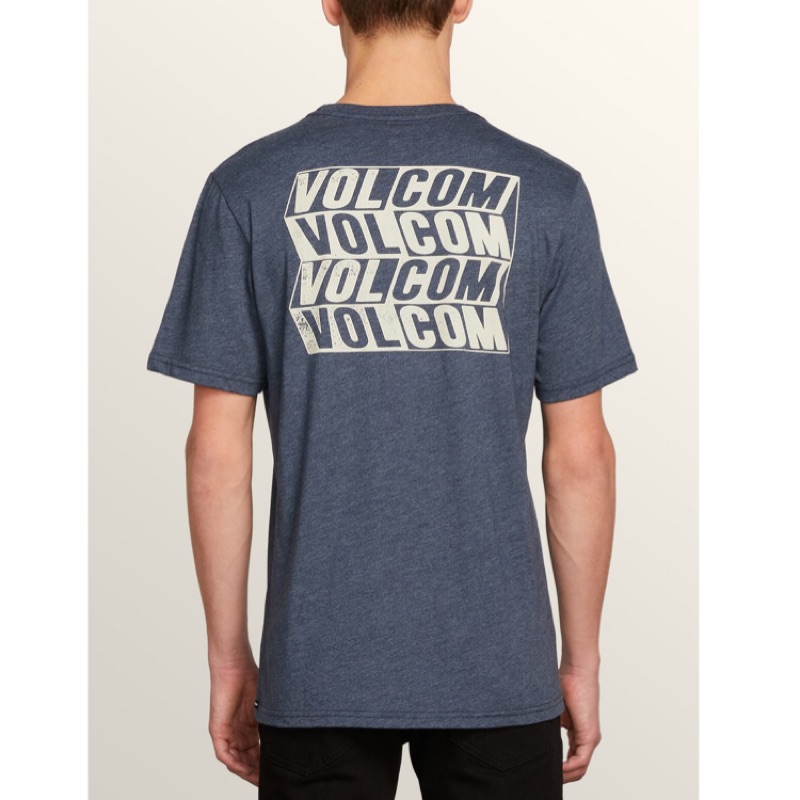 全新 現貨M 極限運動品牌 Volcom bend tshirt 短tee 美式 復古  衝浪 滑雪 滑板 雜深藍