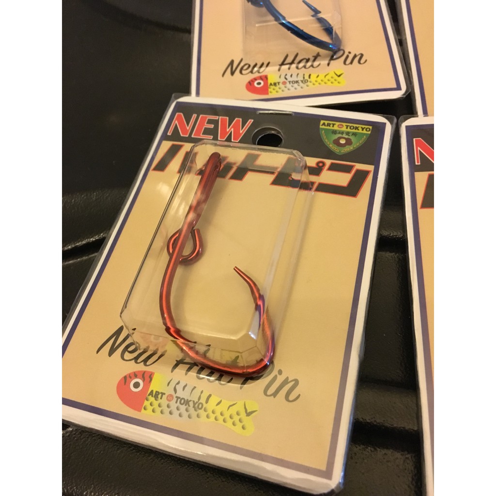 椿研究所飾品 魚鉤帽夾帽飾 魚鉤釣鉤裝飾品 魚彩釣具 蝦皮購物