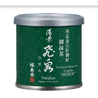 B&N(預購）日本進口 福壽園/特級/京都/宇治/玉露/煎茶/裡千家 坐忘齋宗匠御好 濃茶 飛泉 抹茶 20g
