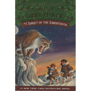 ＊欣閱書室＊「Magic Tree House #7 Sunset of the Sabertooth 」