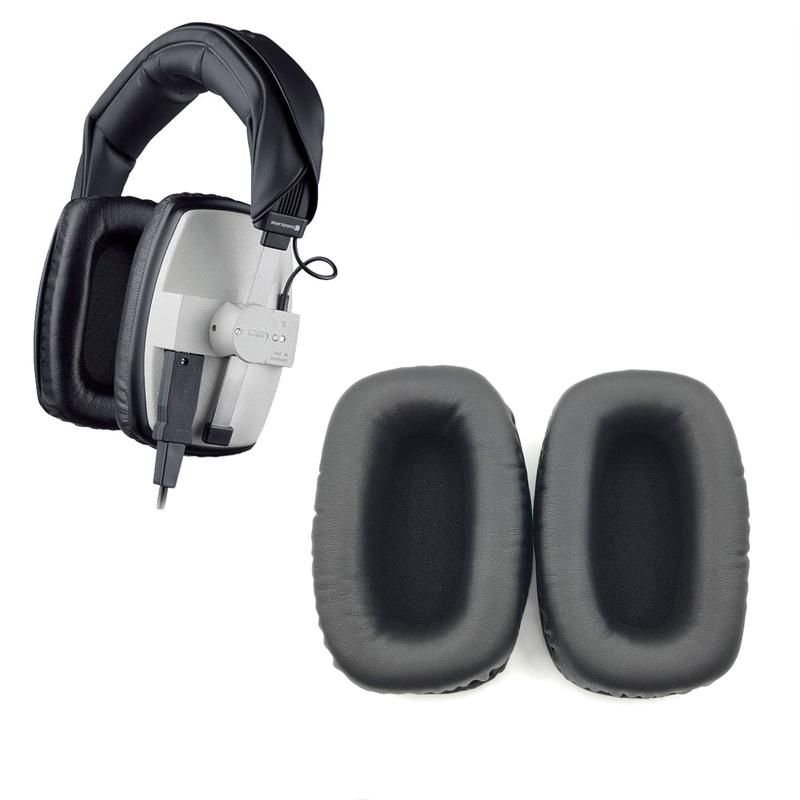 Wu 耳墊與 Beyerdynamic DT100 D1T02 DT108 DT109 DT150 耳機天鵝絨耳墊枕頭耳