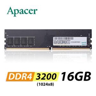 電子街3C特賣會 全新 宇瞻 Apacer 16GB DDR4 3200 桌上型記憶體