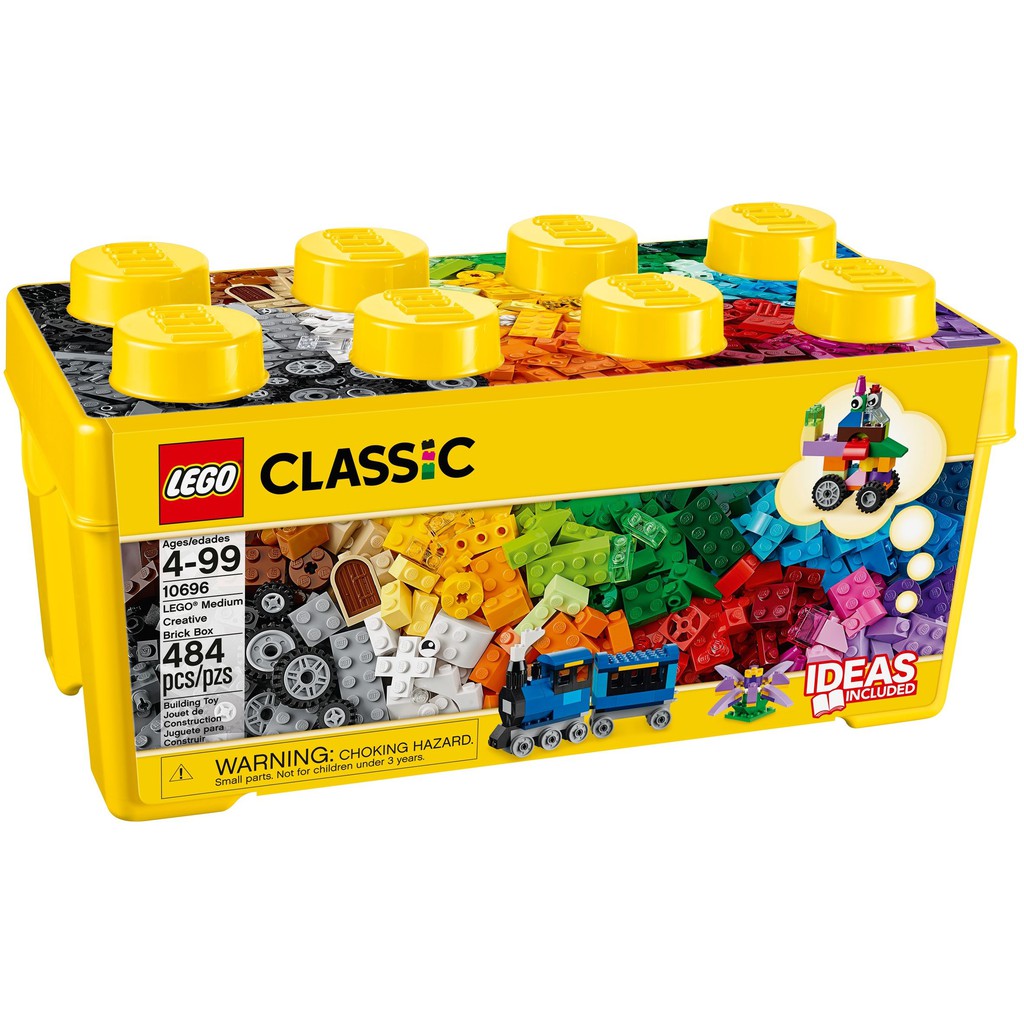 LEGO 10696 中型創意拼砌盒桶《熊樂家 高雄樂高專賣》Classic 創意系列