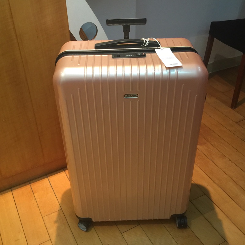 現貨 Rimowa salsa air 北美限量珍珠粉紅色 近全新商品 30吋