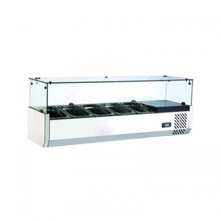 卡布里台RT-1200桌上型沙拉台冷藏展示櫃