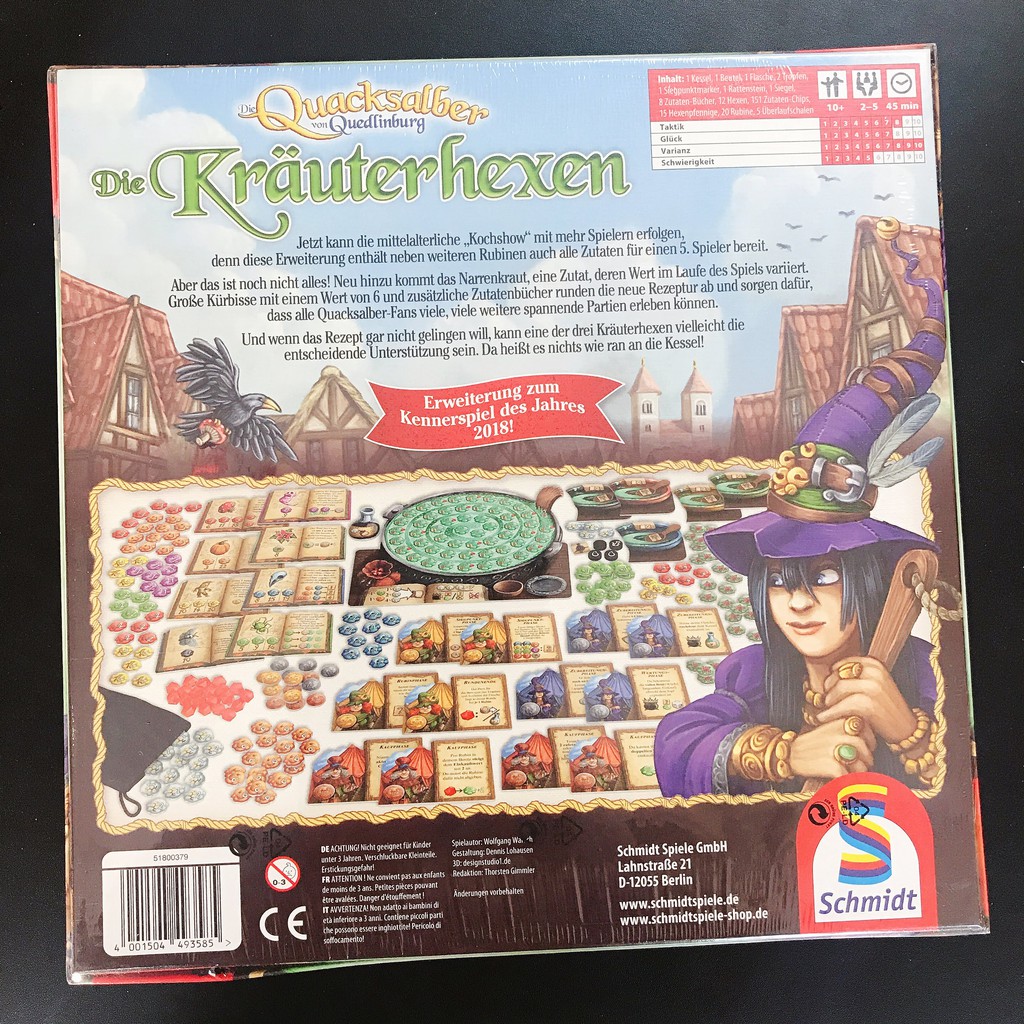 伴桌趣桌遊 庸醫擴充女巫擴郎中闖江湖擴充桌遊quacks Of Quedlinburg 藥草傭醫遊戲 蝦皮購物